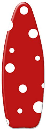 KBBLNT Bügelbrettbezug, passend für alle Bügelbretter, extra groß, roter Fleck, 150x50cm