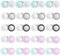 20PCS Caja de Lentes de Contacto, Coloridas para Estuche Lentillas, Estuche de Lentillas Portátil, Caja de Lentillas Contacto Kit de Viaje, Estuche de Almacenamiento de Lentillas con tapas L y R