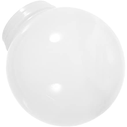 DOITOOL Abat-Jour Globe En Acrylique 15 Cm Luminaire Sphérique Décoratif Pour Lampe Murale Extérieure Jardin Terrasse Cache-Lumière