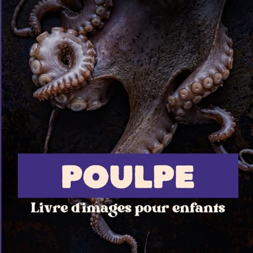 Poulpe: Livre d'images pour enfants