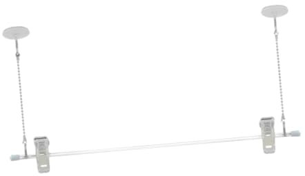 Ceiling Sign Hanger, Ceiling Sign Holder, Banner Hanger, Picture Hanging Hook for Shopping Mall