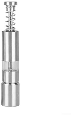 PETSTIBLE Salt And Pepper Grinders, 15.1 * 2.7cm Spice Grinder Manual Salt And Pepper Grinder Set Manual(Spring external)