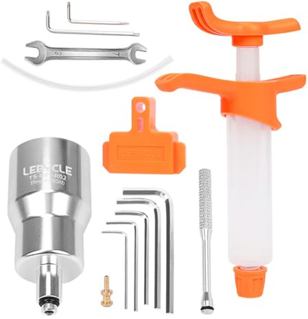 HOUSON Professionelles Bremsen-Entlüftungsset für Rennräder | Inkl. Alu-Öler, Spritze & Werkzeugsatz | Kompatibel R7000/R8000/R9200 Serie