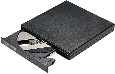 Lecteur et graveur de disques optiques USB 2 0 portable mince externe DVD-RW CD-RW Combo pour MacBook Air Pro Laptop PC Desktop Plug and Play Faible bruit Léger Compact Hautes performances Antichoc An
