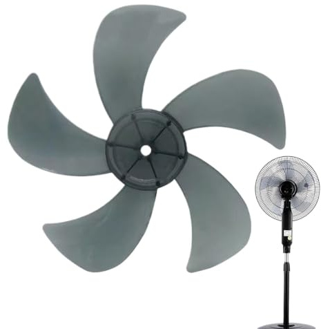 Dayysiuy Hélice De Ventilateur, 5 Pales Pour Ventilateur Électrique