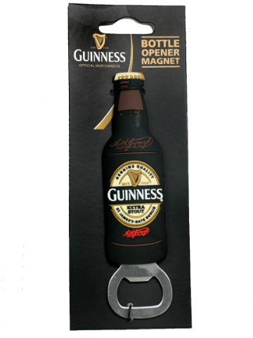 McLaughlin's Irish Shop/Guinness Flaschenoeffner und Magnet / 2158a
