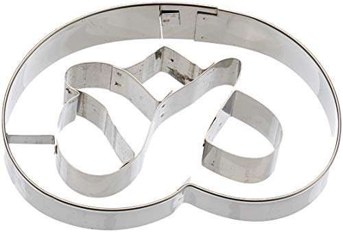 Städter Ausstechform Brezel, Edelstahl, Silber, cm, 8 x 8 x 3 cm, 1 Einheiten
