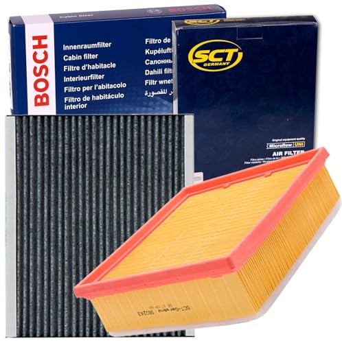 Bosch 19874 Aktivkohle Innenraumfilter - filtert Gerüche, Pollen und Staub - Ersatzfilter für bessere Luftqualität im Fahrzeuginnenraum