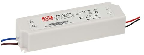 LED Fuente de alimentación 36W 36V 1A ; MeanWell, LPV-35-36