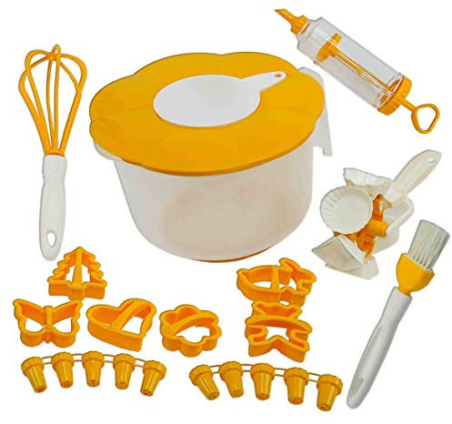 Max Casa I02776 Set Pasticceria, Giallo
