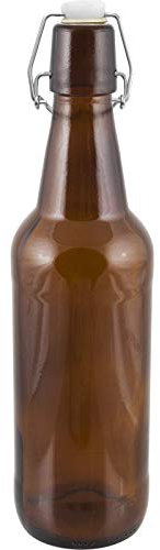 500 ml Brown Swing Top Bottles x15