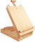 Peinture Chevalet de Table, Boîte de Stockage pour Art Supplies, Chevalet en Bois de Haute Qualité, Boîte à Croquis de Bureau Réglable pour Débutants Artistes étudiants