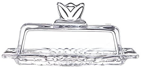 Beurrier Boîtier de beurre de verre Boîte de beurre de beurre de beurre de beurre de beurre de beurre de beurre de beurre de beurre boîte de conteneur avec dîner de cuisine couvercle Beurre