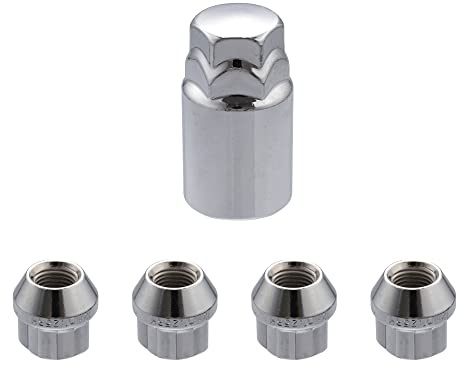 X AUTOHAUX Tuercas Antirrobo para Ruedas para Subaru Legacy 90-20 1 Set | M12X1.25, Bloqueo De Ruedas, 23X22Mm, 26X45Mm, Para Subaru Impreza/Forester/Outback/Wrx/Brz, Para Suzuki Grand Vitara