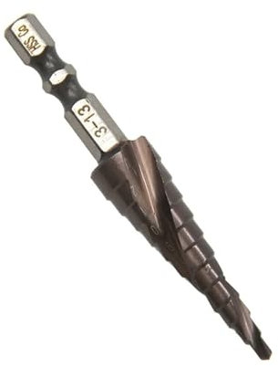 Stufenbohrer Spiralstufenbohrer, M35 Sechskantspirale 3 13 mm kobalthaltiger Stufenbohrer