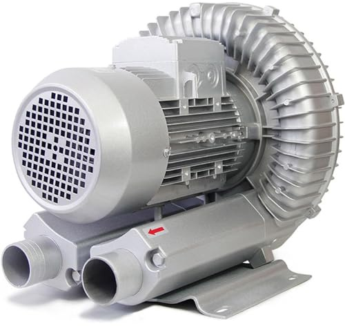 Pompa per vuoto industriale ad alta pressione ad anello vortice rigenerativo per aria o aspirazione, aerazione delle acque reflue, laghetto per pesci d'acquario