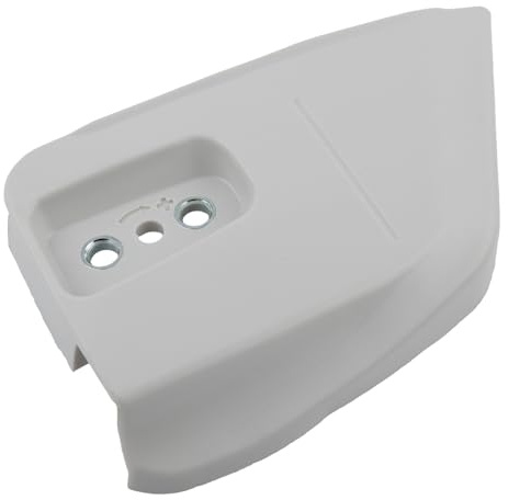 Vilgftyiet Kettenritzel Kupplungsdeckel für MS251 MS231 Kettensägen - Anti Chip Guard Ersatz 1143 648 0401, weißer Kunststoff