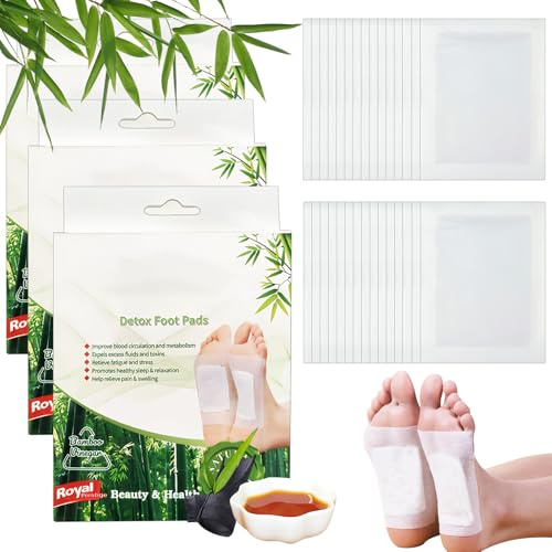 30 parches para pies de limpieza profunda, parches de desintoxicación para pies, para desintoxicar los pies, tiritas desintoxicantes para reducir el estrés, sueño profundo y mejorar el sueño