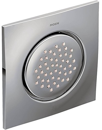 Moen TS1320 Mosaic Square Square-Function Body Spray, Valve Required, Chrome