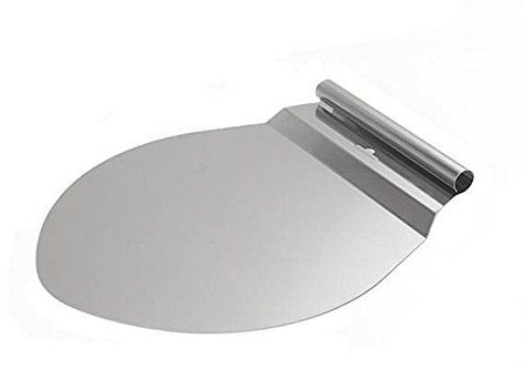 silikomart | Vassoio Porta Torta in Acciaio per Dolci, Misure 280 x 330 mm,