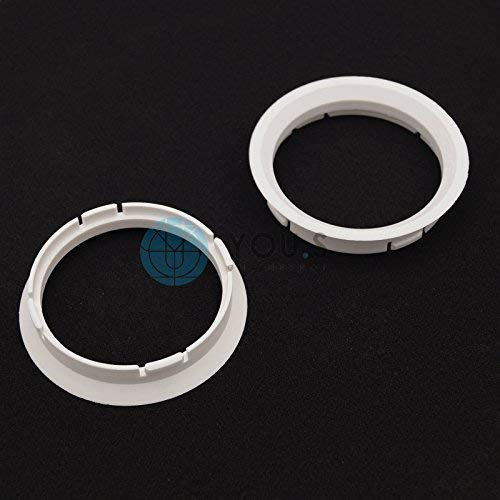 2 x ZENTRIERRINGE DISTANZRING für ALUFELGEN Z03 63,3 x 57,1 mm Alutec Anzio Rial
