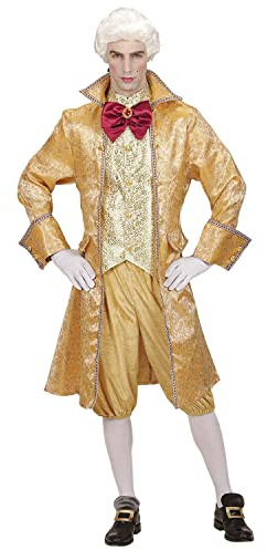 W WIDMANN MILANO Party Fashion - Kostüm Venezianischer Edelmann | Historisches Herrenkostüm im Barock-Look für Maskenball, Karneval, Mottoparty, venezianische Events