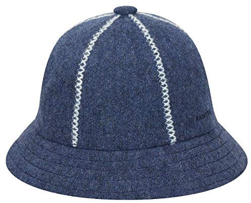 Kangol Ties That Bind Casual Stoffhut Glockenhut Musikerhut Trendhut Damen/Herren - Winter Herbst-Winter - XL (60-61 cm) dunkelblau