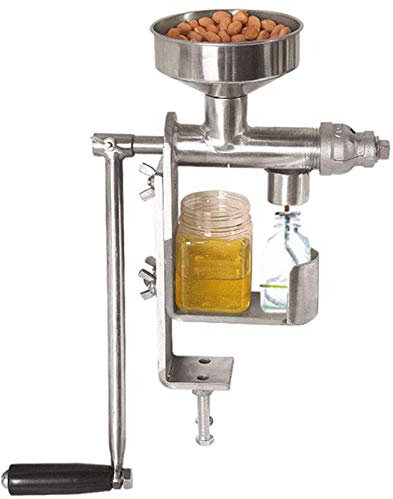 Generic Kommerzielle professionelle manuelle Ölpresse, Ölextraktor-Haushaltsölextraktions-Pressmaschine, für Erdnuss-Kokosnuss-Raps-Sesam-Walnuss