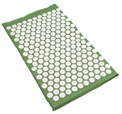 Esterilla de acupresión – Esterilla de uñas – Esterilla de yoga – Esterilla de acupresión – Shiatsu acupresión verde