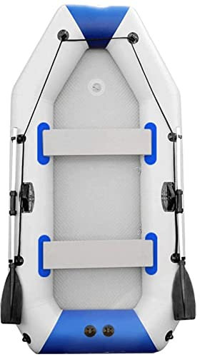 OLOTU Geräumig Aufblasbares Boot Dicker Harter Boden aufblasbares Kajak 2,3 Meter 3-4 Personen Fischerboot Motor Wasserfloß Außergewöhnliche Qualität Aufblasbar