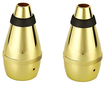 ibasenice 2pcs Trumpet Mute for Practice Trumpet Plunger Mute Wear-resistant and Lightweight for Portable Carry