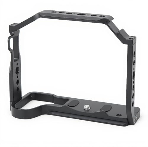 Kamerakäfig für S5 II IIX Kameras, Fotozubehör, S5 II IIX Vollkamerakäfig, Kamerakäfig Rig aus Aluminiumlegierung, Unterstützt Mehrere Geräteerweiterungen