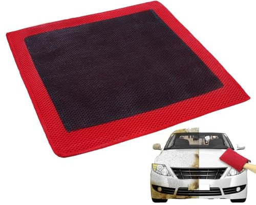 COMFOLIVING Auto-Detaillierungslappen, Tonhandtuch Auto-Detaillierung,Kratzfreies Mikrofaser-Tonhandtuch - Entfernen von Lackverunreinigungen, effektive Reinigung, Auto-Detailhandtuch zum Polieren von