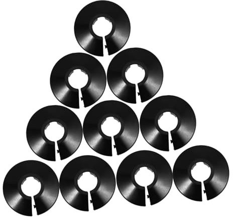POPETPOP 10pcs Plumbing Pipe Decorative Ring Pipe Covers for Drain Radiator Cover for Modern Home Decor