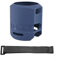 Waterproof Silicone Case for Sony for SRS-XB13 Speaker, Portable Protective Cover with Nylon Strap Splash-Resistant Accessory(Blue)