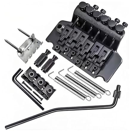 Double Locking Floyd Rose Tremolo Bridge w/Arm Chrome Electric Guitar
