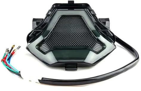 Clignotants Lumières Moto pour Y&amaha YZF R3 R25 MT 07 FZ 07 MT 03 MT25 Y15ZR Moto Feu Arrière Freiner Et Tourner Signaux Intégrés Voyant D'avertissement À LED en Marche