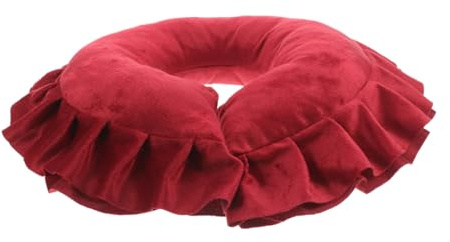 HONMEET Gesichtsmassagekissen mit Hoher Komfort und Hautfreundlichkeit aus Perlkotton und Polyester für Massagebett und Kosmetikliege für Salon und Spa Anwendungen