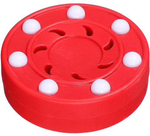 GARVALON Disco De Hockey sobre Patines para Entrenamiento Profesional y Competición, Disco De Hockey sobre Hielo De Alta Densidad, Rozamiento, para Interiores y Exteriores