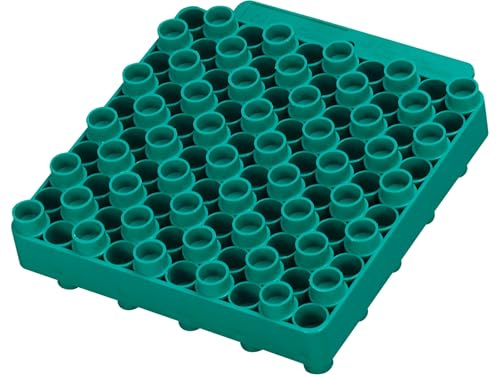 RCBS Universal Case Loading Block by Vassoio per riporre Le vaine, Adulti Unisex, Verde Liscio, Unico
