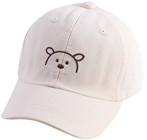 Yixda Baby Kids Kappe Junge Mädchen Verstellbar Sonnenhut Baseball Cap (Beige)