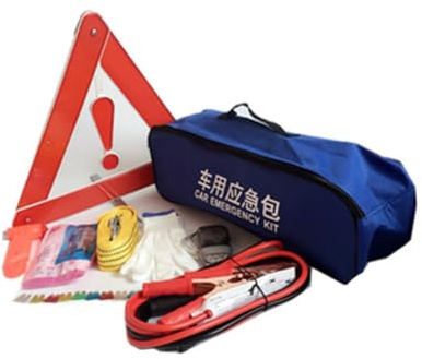 Veemoon 9 Pezzi kit assistenza auto kit d'emergenza assistenza stradale kit di forniture per uso auto