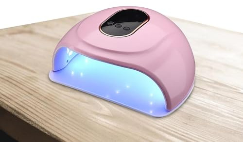 UV LED nagellampa - härdning med gel nageltork | UV-gel nagellampa | Nageltorklampa | Professionell 3 automatisk sensor nageltork gel ljus