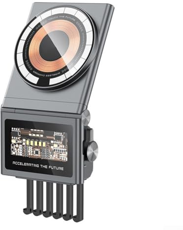 ZiStarlilife Support de téléphone magnétique sans fil pour Tesla pour Model 3 & Y, support de voiture à charge rapide 15 W, avec 16 aimants N52, installation facile, prise en main sécurisée, panneau