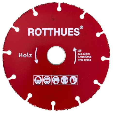 Trennscheibe Ø 125 mm (1, Trennscheibe für Holz | 712530)