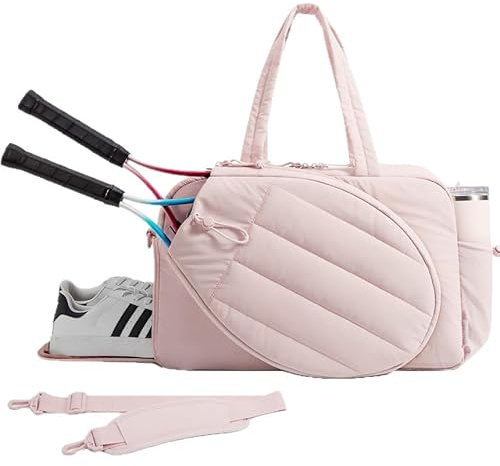 EagerVerse 42L Sporttasche, Tennisschlägerschutz, wasserdichtes Fach, 15,6 Zoll Laptoptasche