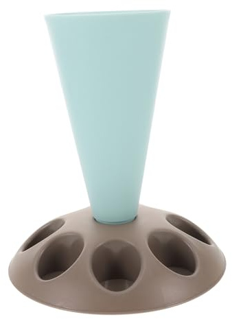 iplusmile Soporte para Mangas Pasteleras Azul Plástico Resistente Organizador de Herramientas de Repostería para Secado y Almacenamiento en Cocina Hogar 1 Unidad