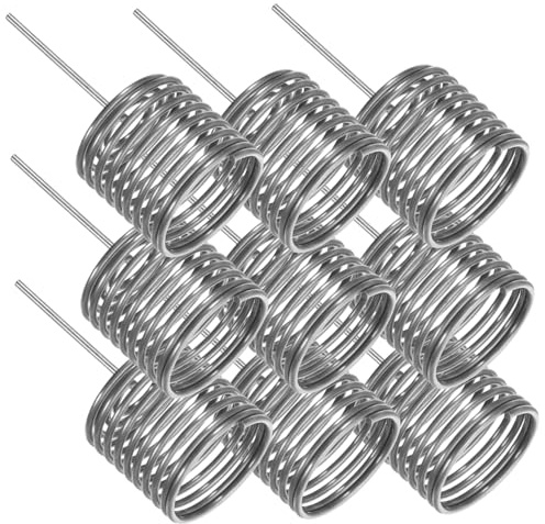 AKOOSY Boîtes à Engrais En Acier Inoxydable 10 Pcs Panier à Engrais Pour Plantes D'intérieur Et Extérieur Contenant Réutilisable Et Solide Pour Jardinage Et Potager