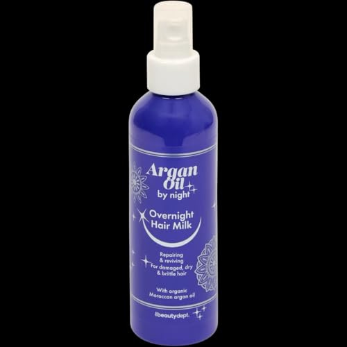 The Beauty Dept. Argan Oil Lait de nuit réparateur et revitalisant pour cheveux abîmés et secs