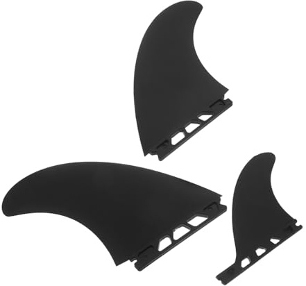 DECORNIJIA 3 Piezas Aletas para Tabla de Paddle de Estabilizadores Inflables de PVC Resistentes para Sup Kayak y Surf Control Direccional Mejorado y Montaje Rápido